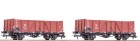 76108 Roco Set of 2 gondola cars type El-u